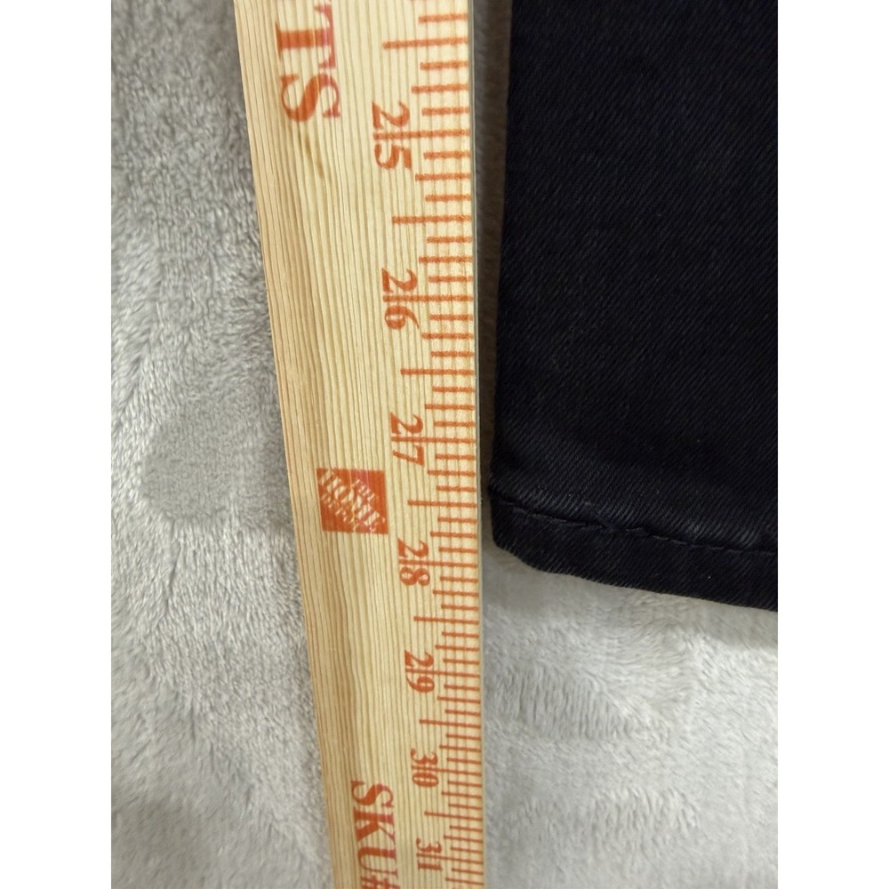 Levi's 510 Skinny Jeans Men's 36x30 Black Stretch Denim Slim Inseam 28" EUC - Picture 6 of 12